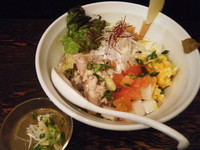 「鶏だしジュレの冷やし麺」@麺Dining 38の写真