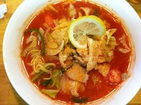 「【限定】トマトのらーめん」@麺屋 せんりの写真