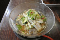 「穴子と彩夏野菜の冷製そば（限定）」@すごい煮干ラーメン凪 渋谷東口店の写真