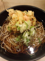 「かき揚げそば480円」@吉利庵の写真