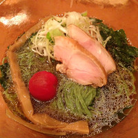 「冷やしモロヘイヤそば」@饗 くろ㐂の写真