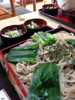 「にらそば」@やぶそばの写真