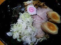 「饗油そば+大盛+味玉」@麺屋渡来人外伝 麺屋饗者 ～KYOUJA～の写真