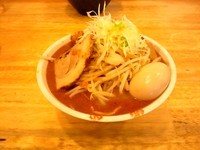 「辛みそラーメンエビ  大盛」@麺処 慶の写真