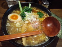 「白湯麺大盛り固め870円」@麺屋 なごみの写真