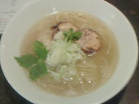 「とりそば（塩）780円」@natural taste cafe analogの写真