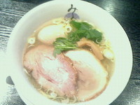 「味玉塩らーめん750円大盛100円増し」@麺処 みどりの写真