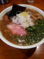 「ゆず塩喜元門+大盛+肉1枚増」@喜元門 水戸笠原店の写真