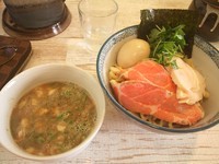 「特製つけそば」@中華そば 四つ葉の写真