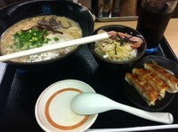 「ふくちゃんランチ【798円】」@博多らぁめん ふくちゃん 千葉幸町店の写真