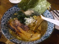 「コッテリにぼしラーメン」@焼豚食道の写真