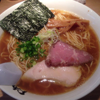 「芳醇鶏だしラーメン(醤油)+大盛り」@Ramen にじゅうぶんのいちの写真