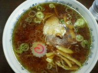 「支那そば 400円」@支那そば 佐川の写真