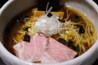 「冷やし煮干しそば（スペシャリティ、限定２０食）」@俺の空 新宿店の写真