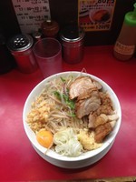 「冷やし豚まぜそば」@用心棒の写真