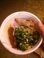 「フジロック限定海老の油そば 600円」@渡なべの写真