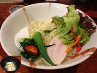 「冷やし鯛らーめん (一口ご飯付き)」@旬麺しろ八の写真