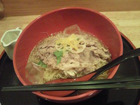 「冷し白らーめん¥850」@牛骨屋 バカボーンの写真