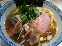 「蛤そば￥800」@中華そば 四つ葉の写真