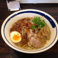 「濃厚とりそば680円（チャーハンセットで980円）」@らあめん 麺花の写真