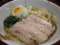 「塩しろ八麺　900円」@旬麺しろ八の写真