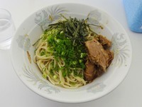 「かけそば（500円）」@ラーメン二郎 西台駅前店の写真