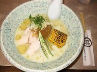 「冷製えだ豆らーめん　800円」@与ろゐ屋の写真