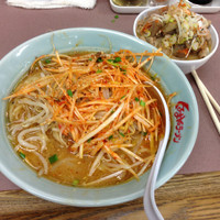 「ネギ味噌ラーメン」@くるまやラーメン おゆみ店の写真