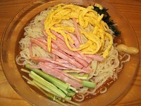 「冷し中華大盛り　490円」@めん◯の写真