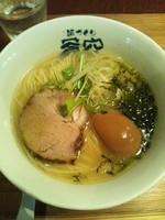 「味玉磯潮らぁめん」@蒼空 飯田店の写真