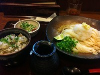 「元喜セット【820円】」@讃岐饂飩 元喜の写真