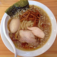 「中華そば（味玉クーポン）」@下町中華そば すずめ食堂の写真