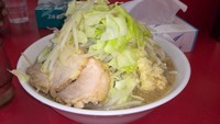 「ラーメン（６５０円）野菜多め・ニンニク」@ラーメン どんの写真