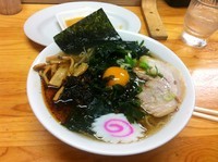「旨いラー油の卵ラーメン　690円　('13夏メニュー）」@九州大分ラーメン 麺恋亭 中華街店の写真