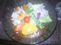 「土浦彩華[あざやか]カレーラーメン 900円」@居處 小宮山の写真