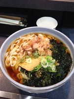 「わかめきしめん」@名代きしめん 住よし JR名古屋駅1・2番ホーム店の写真