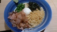 「釜玉うどん_600 円＋大盛_150円」@水山 ecute品川サウス店の写真