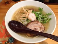 「汐ラーメン・弐＋味付け玉子（￥680＋￥50）」@麺や七福の写真