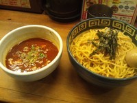 「レッドつけちゃん味たま入り大盛930円」@九州じゃんがら 秋葉原本店の写真