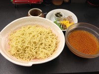 「冷やしつけ麺赤（トマト＆唐辛子）780」@ラーメン大至の写真