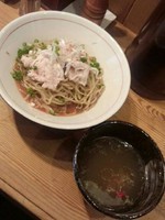 「【限定】新小麦と梅トマトの塩つけ麺（小麦ヌーボー2013）」@麺屋KABOちゃんの写真