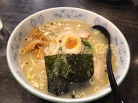 「塩らーめん＋味玉子（￥650＋￥100・サービス券￥50引）」@つけ麺 らーめん 惣五郎の写真