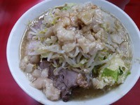 「ラーメン　ニンニクアブラ　650円」@ラーメン二郎 松戸駅前店の写真