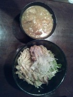 「つけめん＋とろとろ味付けたまご」@らーめん&だいにんぐBAR MoguYa 三軒茶屋店の写真