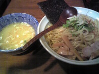 「鶏白湯つけ（2玉100円）」@鶏そばつけそば そるとの写真