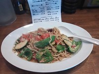 「夏のｹﾞﾘﾗ限定ｱｷﾗ式ﾊﾟｽﾀd=(^o^)=b」@ラーメンアキラの写真