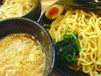 「味噌つけ麺（海苔＋もやし）」@らーめん 司の写真
