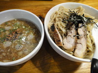 「【期間限定】めちゃつけ・大盛り」@上州地鶏ラーメン 翔鶴の写真