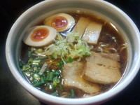 「醤油味玉」@らーめん まぜそば てっぺん 春日井店の写真