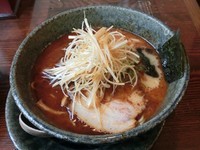 「本家田ぶしらーめん+味付ねぎ」@麺処 田ぶし 湘南台店の写真